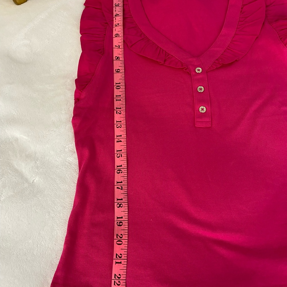 TOMMY HILFIGER WOMEN’S PINK BLOUSE SIZE M - Picture 8 of 10